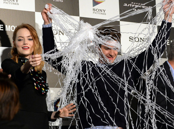 Emma Stone, Andrew Garfield Emma Stone, Andrew Garfield